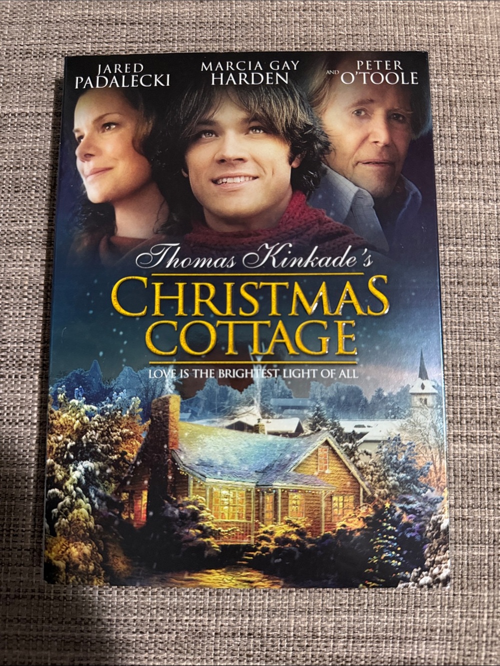Thomas Kinkade Christmas Cottage DVD - starring Jared Padalecki